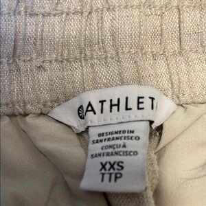 Athleta Beige linen Pants